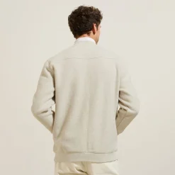 Online Sweater in tricot met rits Sweater