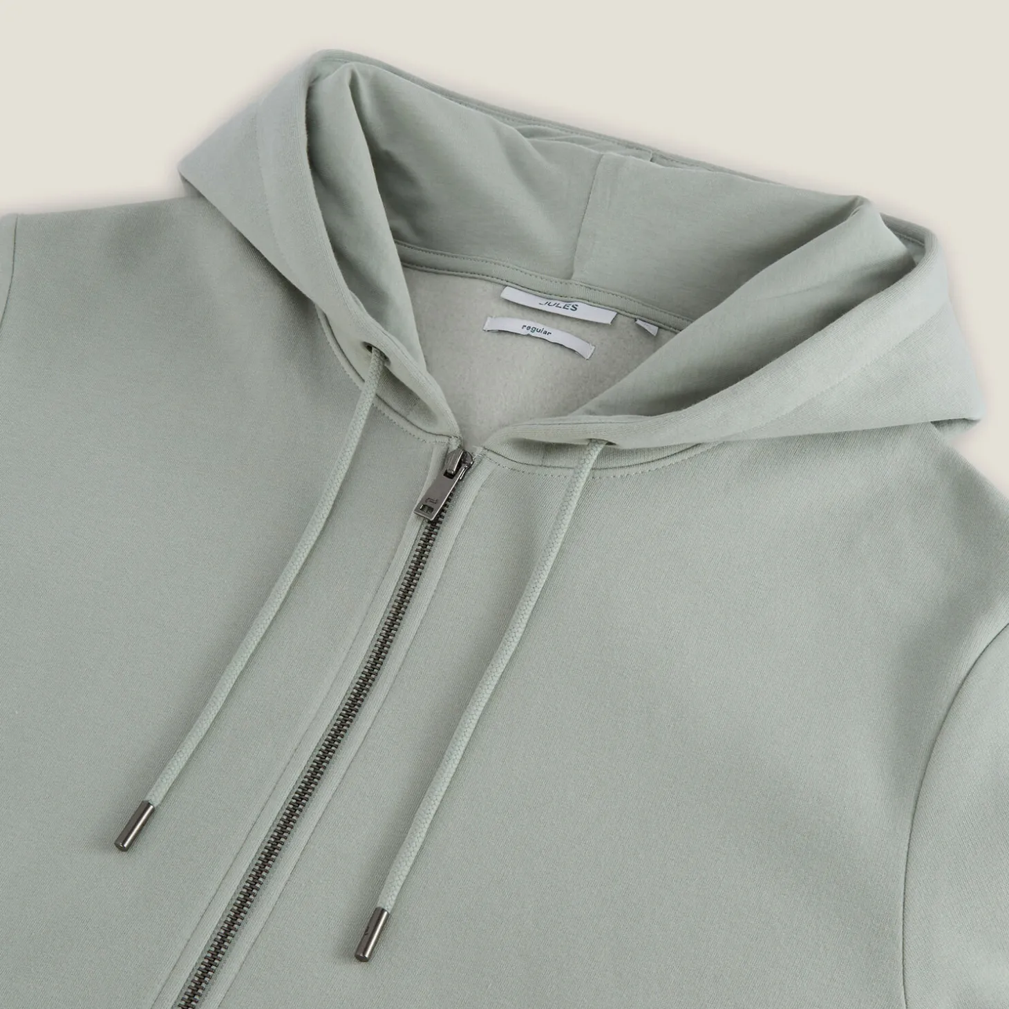 Sale Sweater met kap en rits Sweater