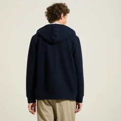 Cheap Sweater met kap en rits in tricot Sweater