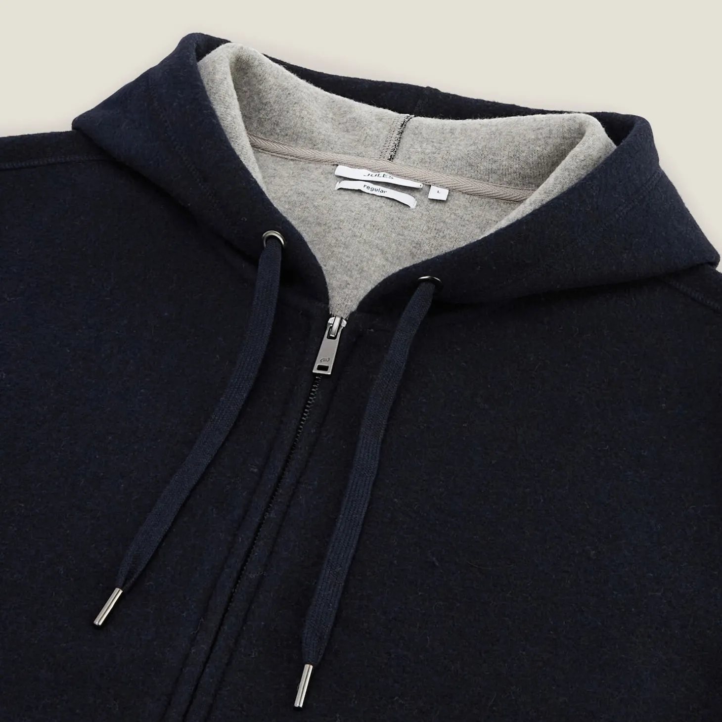 Cheap Sweater met kap en rits in tricot Sweater