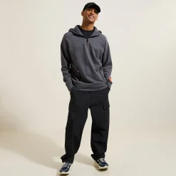 Best Sweater met kap in technische materie Sweater