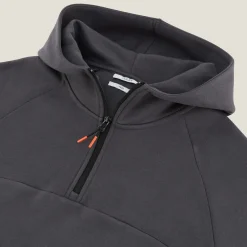 Best Sweater met kap in technische materie Sweater