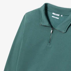 Store Sweater met opstaande ritskraag Sweater