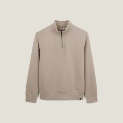 Flash Sale Sweater met opstaande ritskraag Sweater