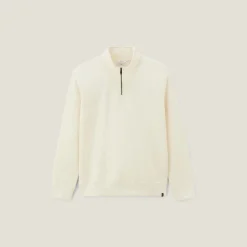 Fashion Sweater met opstaande ritskraag Sweater