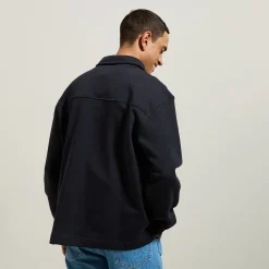 Discount Sweater met polokraag, rits en rechte onderkant Sweater