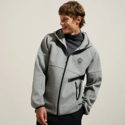 Fashion Sweater met rits en kap Sweater