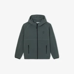 Cheap Sweater met rits en kap Sweater