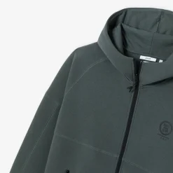 Cheap Sweater met rits en kap Sweater