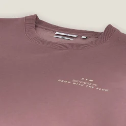 Store Sweater met ronde hals en print vooraan Sweater