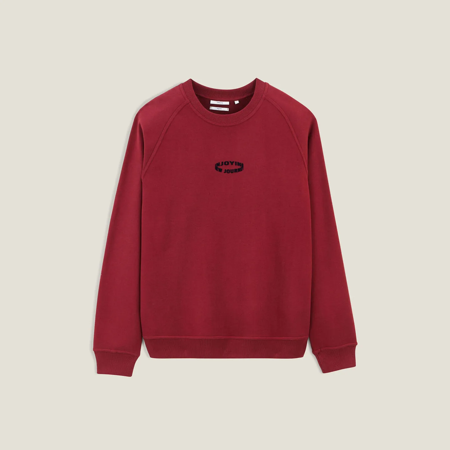 Clearance Sweater met ronde hals en print Sweater