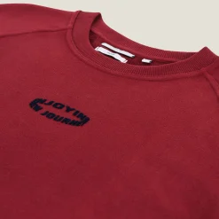 Clearance Sweater met ronde hals en print Sweater