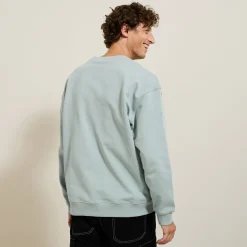 Best Sale Sweater ronde hals, zak en afbeelding Sweater