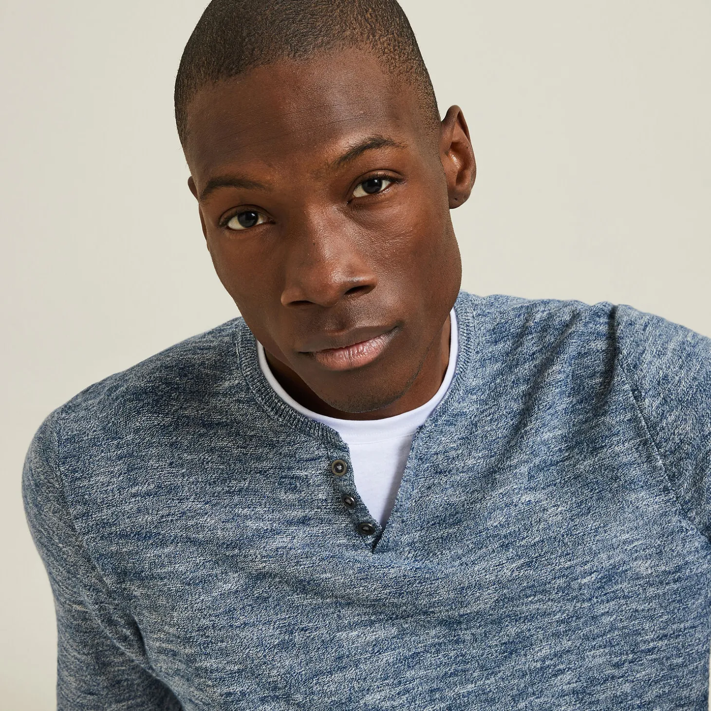 Hot Trui met dubbele halslijn Trui