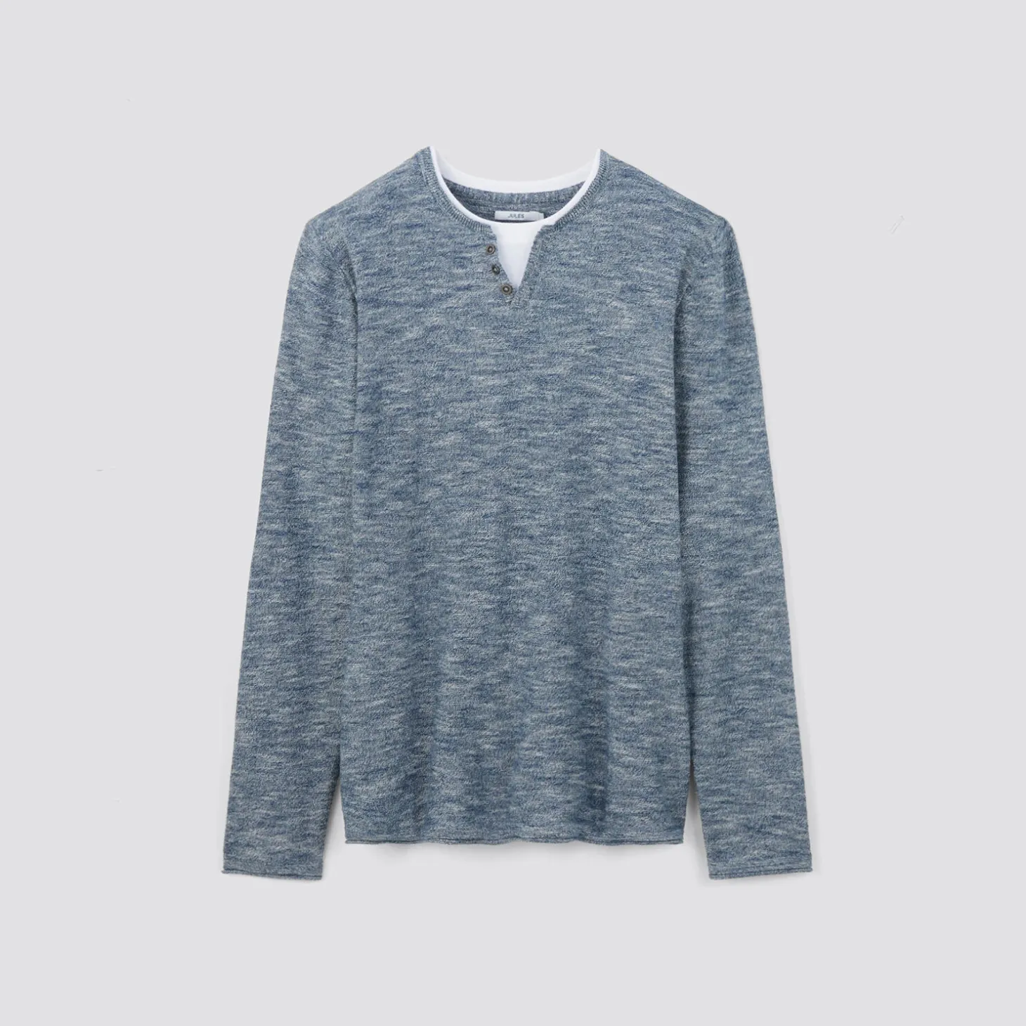 Hot Trui met dubbele halslijn Trui