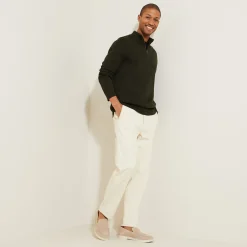 New Trui met opstaande kraag en halve rits Trui