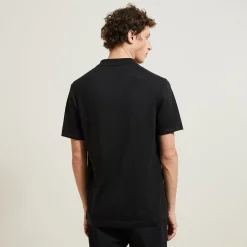 Shop Trui met resort polokraag en korte mouwen Polo|Trui