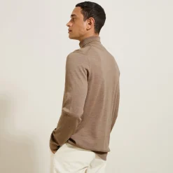 Cheap Trui met rolkraag in merinoswol Trui