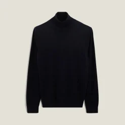 Outlet Trui met rolkraag in merinoswol Trui