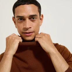 Flash Sale Trui met rolkraag in merinoswol Trui