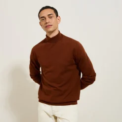 Flash Sale Trui met rolkraag in merinoswol Trui