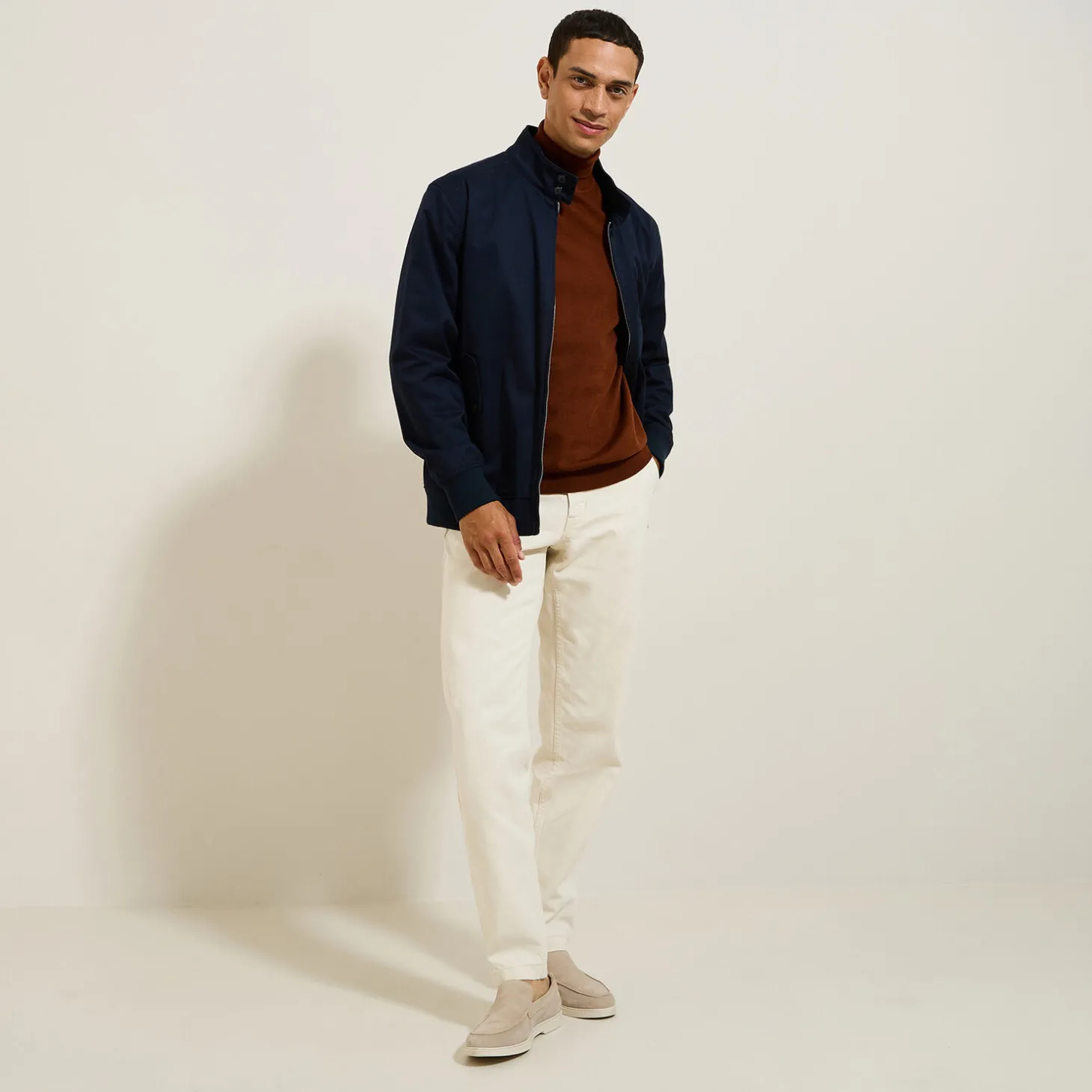 Flash Sale Trui met rolkraag in merinoswol Trui