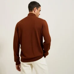 Flash Sale Trui met rolkraag in merinoswol Trui