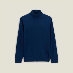 Online Trui met rolkraag in merinoswol Trui
