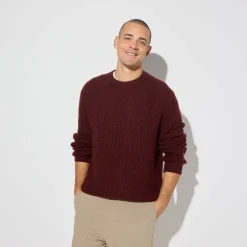 New Trui met ronde hals en fantasiestekenpatroon Trui