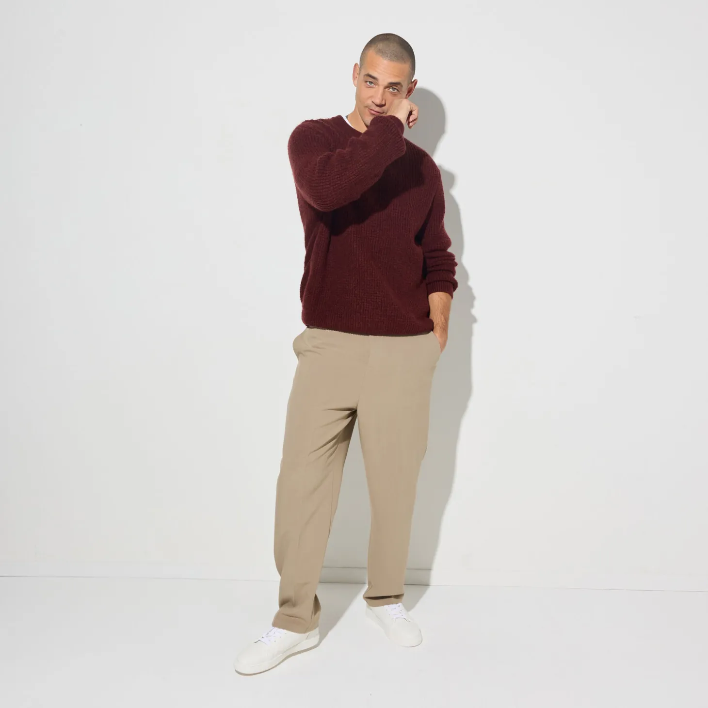 New Trui met ronde hals en fantasiestekenpatroon Trui