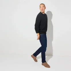 Hot Trui met ronde hals en fantasiestekenpatroon Trui