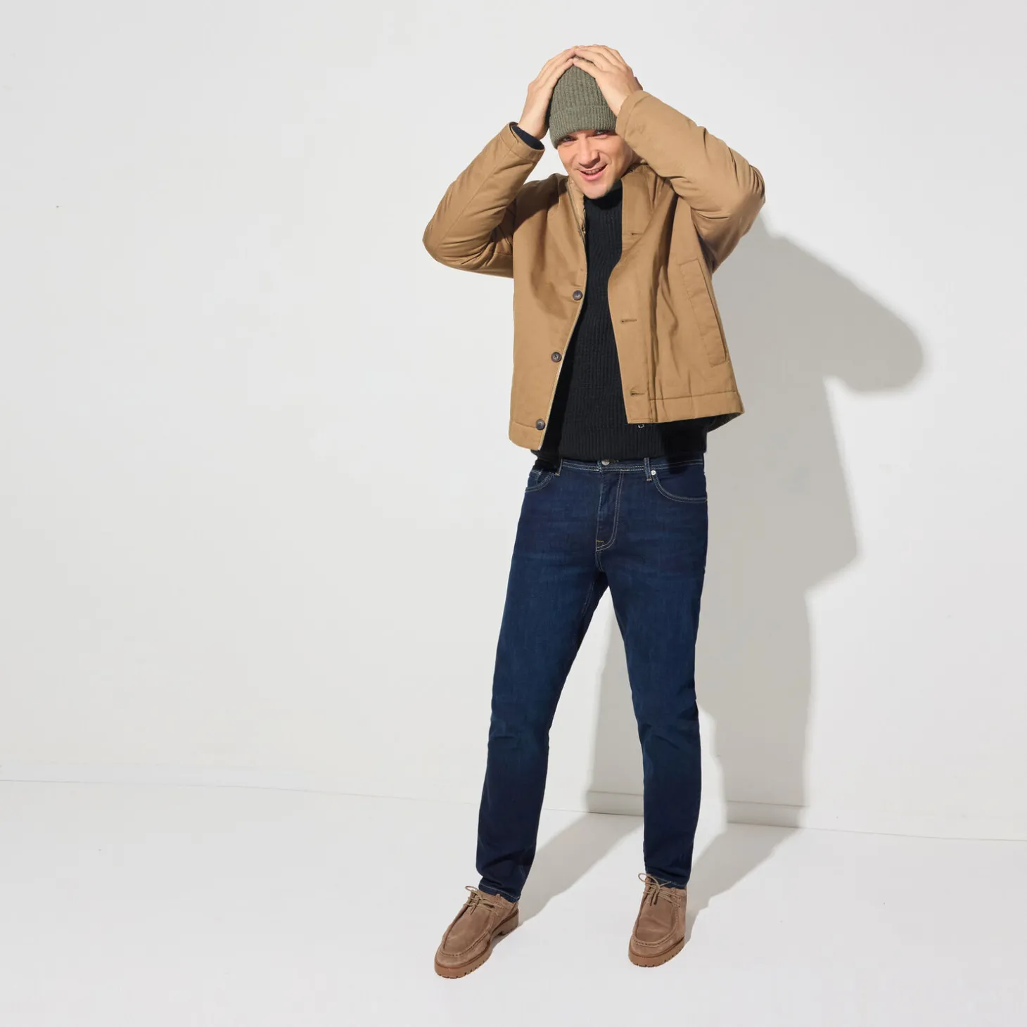 Hot Trui met ronde hals en fantasiestekenpatroon Trui