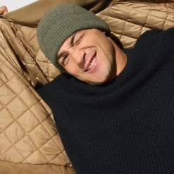 Hot Trui met ronde hals en fantasiestekenpatroon Trui