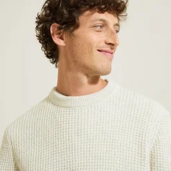 Online Trui met ronde hals en fantasiestekenpatroon Trui