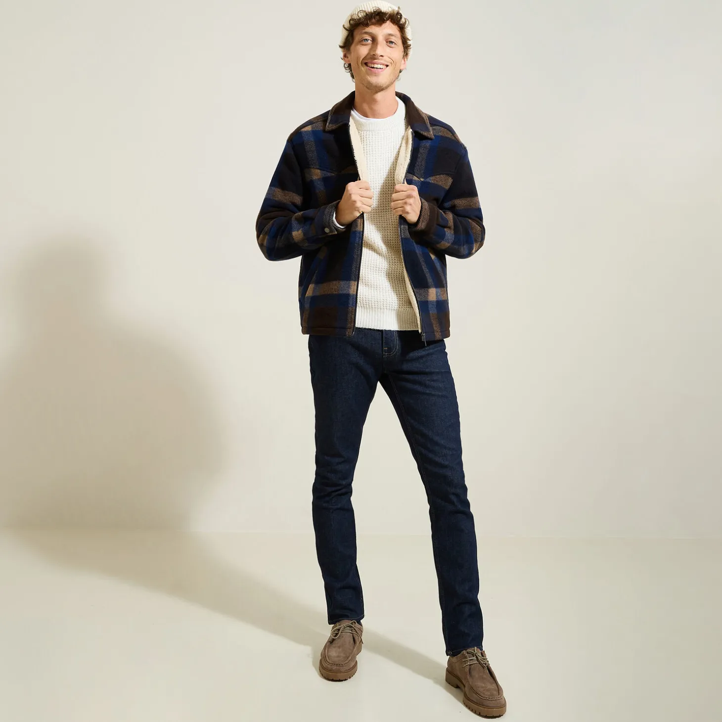 Online Trui met ronde hals en fantasiestekenpatroon Trui