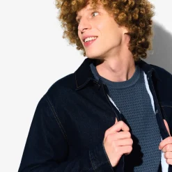 Clearance Trui met ronde hals en reliëfsteken Trui