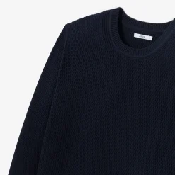 Best Trui met ronde hals en reliëfsteken Trui