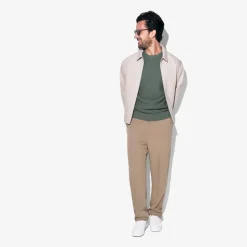 Fashion Trui met ronde hals en stekenpatroon Trui