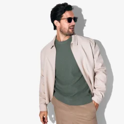 Fashion Trui met ronde hals en stekenpatroon Trui