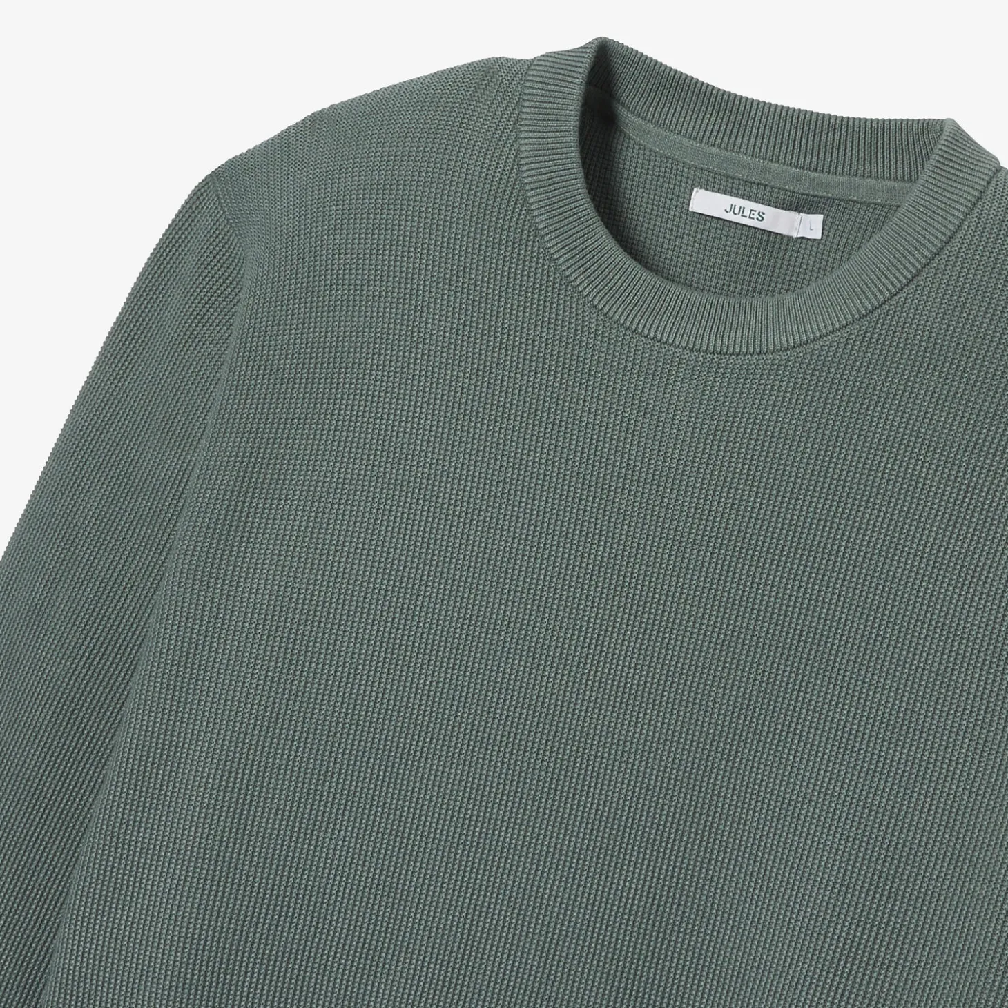 Fashion Trui met ronde hals en stekenpatroon Trui