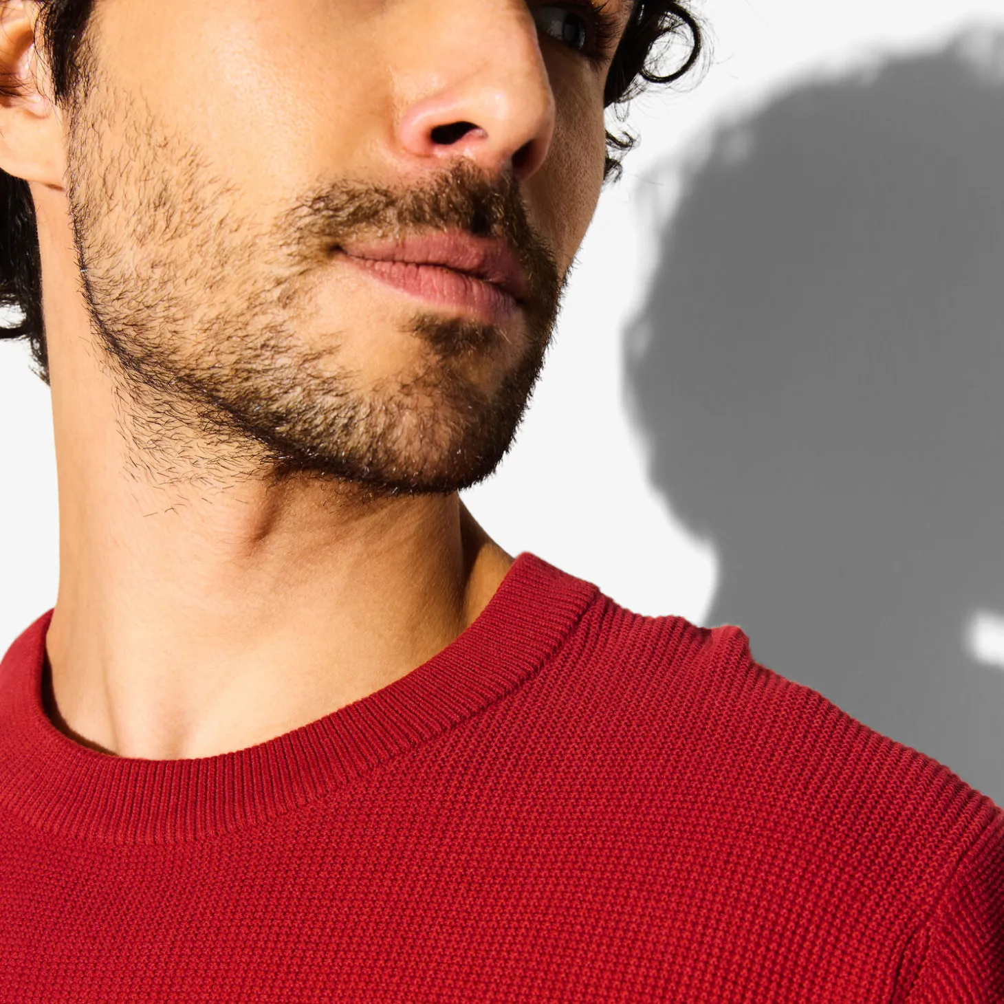 Fashion Trui met ronde hals en stekenpatroon Trui