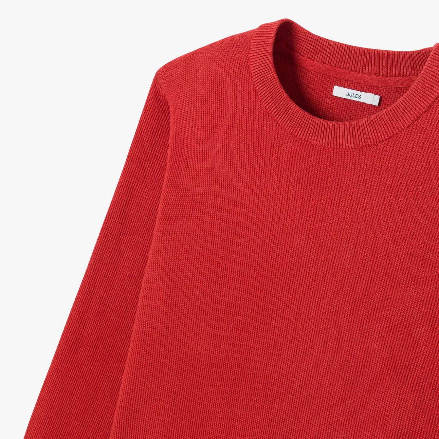 Fashion Trui met ronde hals en stekenpatroon Trui