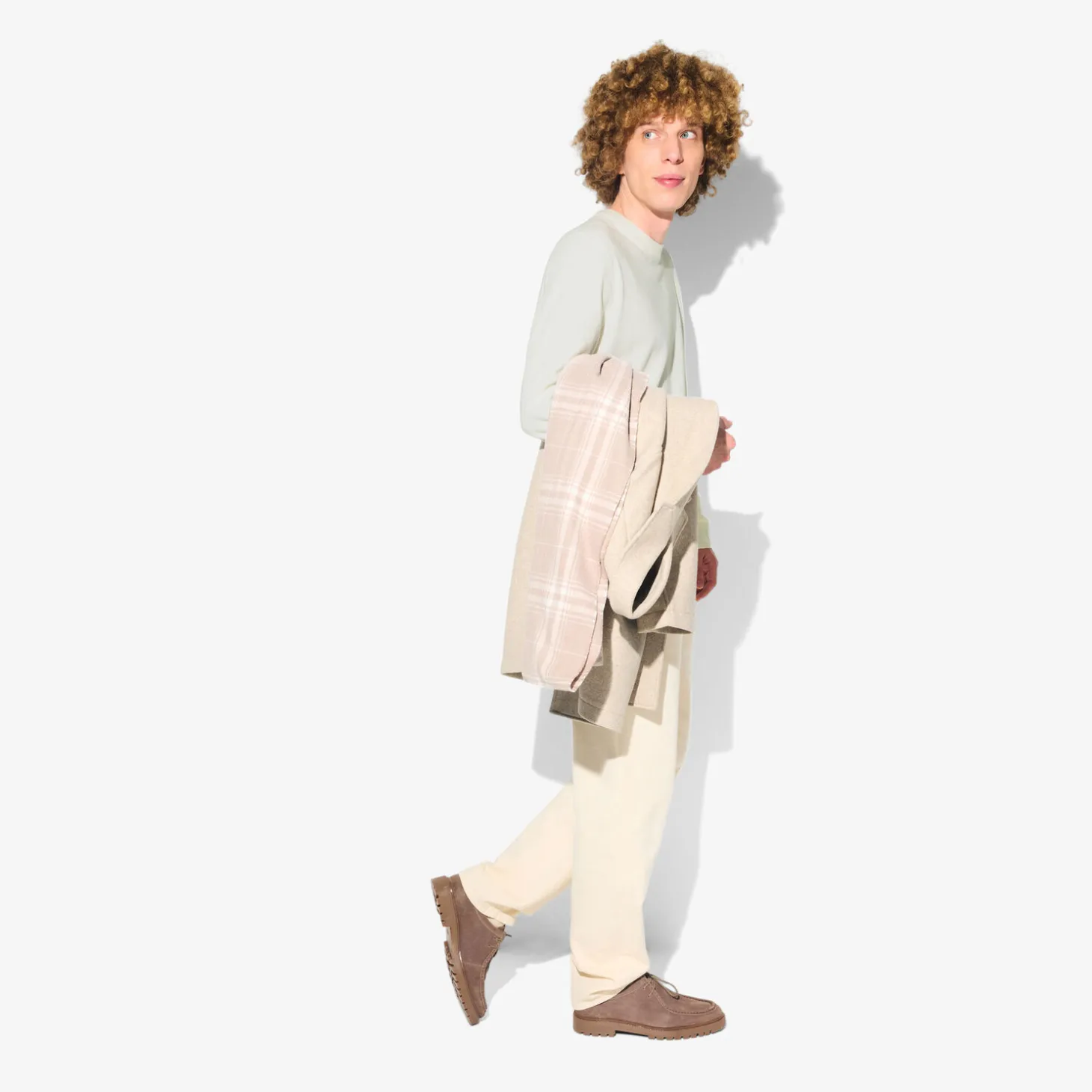 Fashion Trui met ronde hals en stekenpatroon Trui