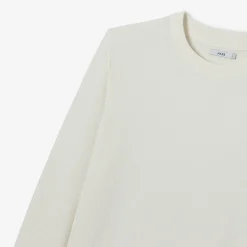 Fashion Trui met ronde hals en stekenpatroon Trui