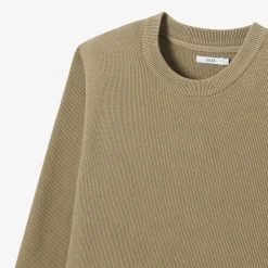 Shop Trui met ronde hals en stekenpatroon Trui