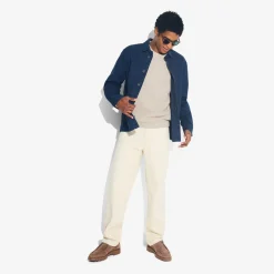 Best Sale Trui met ronde hals en stekenpatroon Trui