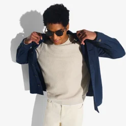 Best Sale Trui met ronde hals en stekenpatroon Trui