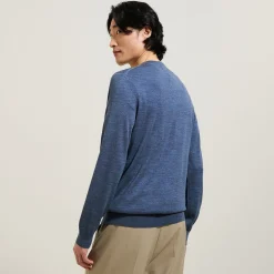 Shop Trui met ronde hals in merinoswol Trui