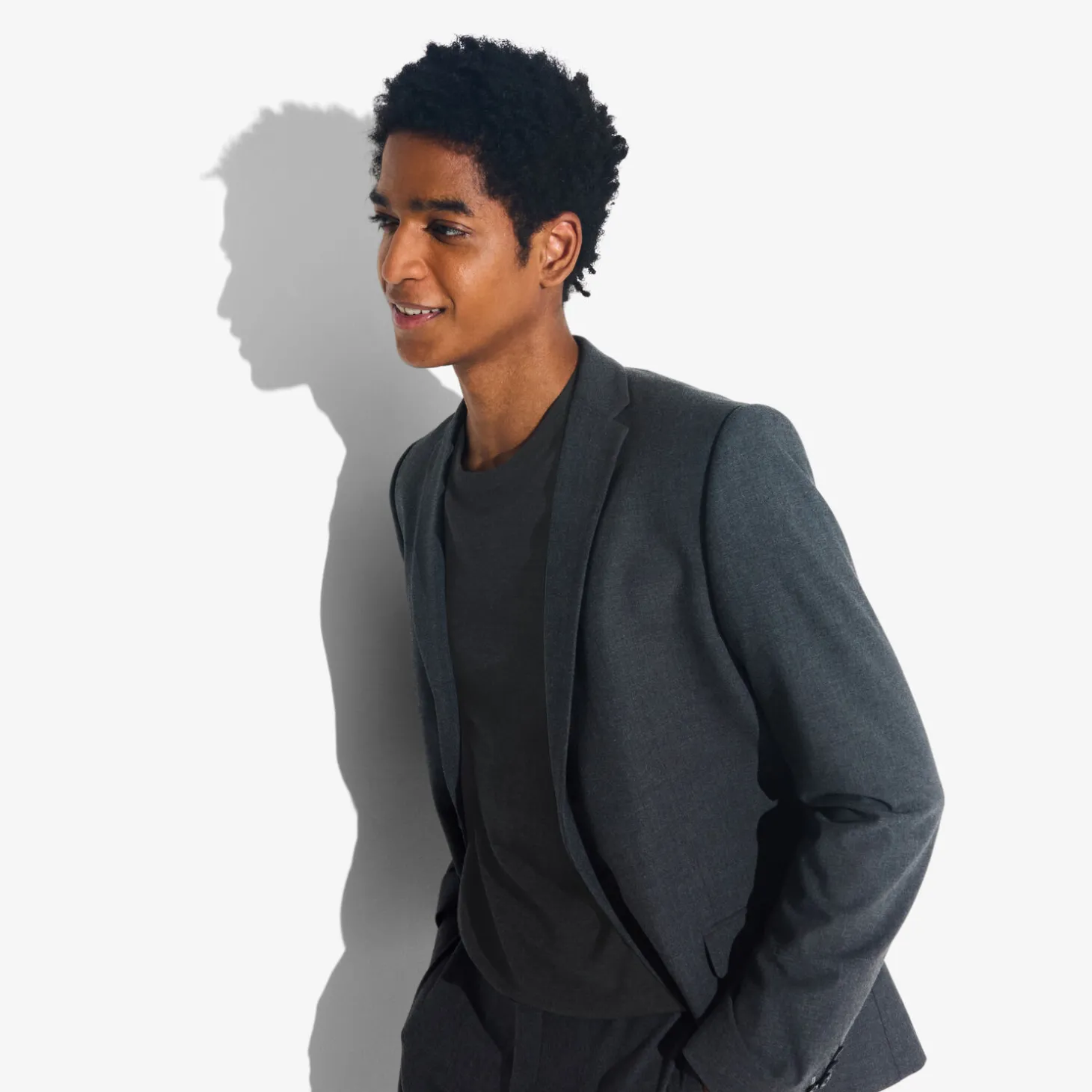 Clearance Trui met ronde hals in merinoswol Trui