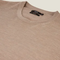 New Trui met ronde hals in merinoswol Trui